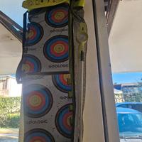 Arco da tiro con custodia e bersaglio – senza frec