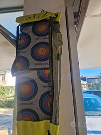 Arco da tiro con custodia e bersaglio – senza frec