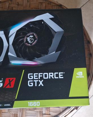 MSI NVIDIA GEFORGE GTX 1660 GAMING X