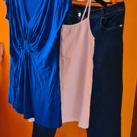 Completo CONBIPEL Pantalone Blusa Top IDEA  NATALE