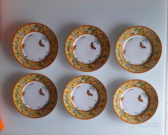 6 piatti piani Set originale Hermès La Siesta