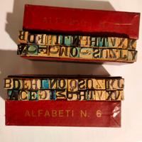 alfabeti a timbro