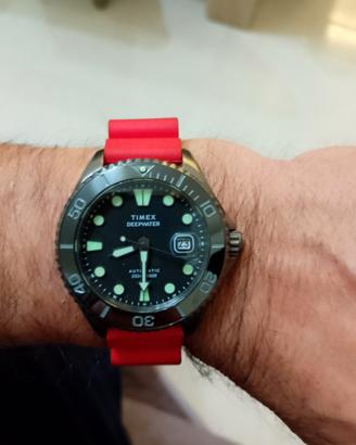 Timex Deepwater diver 200mt.