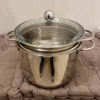 Pentola pastaiola in acciaio inossidabile