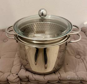 Pentola pastaiola in acciaio inossidabile