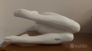 Porcellana biscuit Goebel - statuina vintage nudo