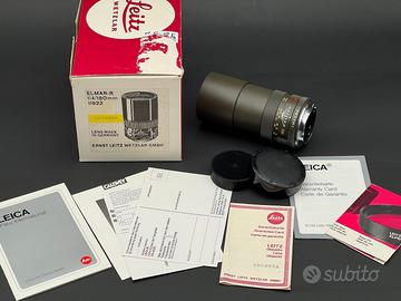 Leica R3 Safari 180mm elmar R