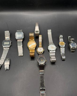 Lotto orologi vintage seiko citizen e tissot