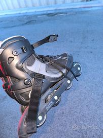 Roller Oxelo Active Fit 3 + Ginocchiere + Borsone