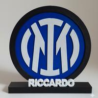 Decorazione Inter calcio personalizzabile tifoso