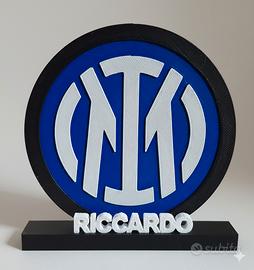 Decorazione Inter calcio personalizzabile tifoso