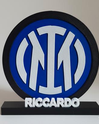 Decorazione Inter calcio personalizzabile tifoso