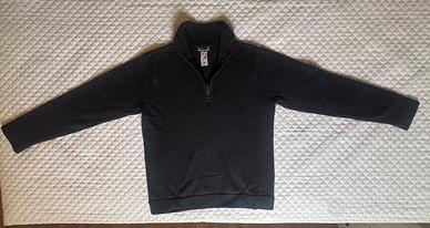 Patagonia pullover in lana  con mezza zip