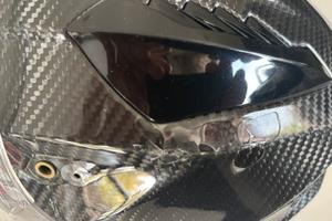 Casco Airoh commander full carbon lucido