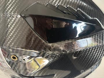 Casco Airoh commander full carbon lucido