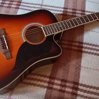 Chitarra acustica amplificata