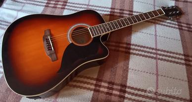 Chitarra acustica amplificata