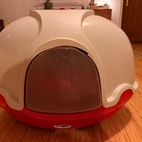 Lettiera antiodore con filtro carboni