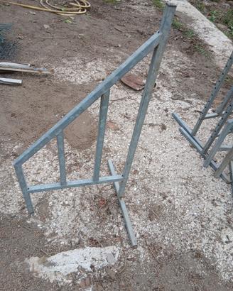cavalletti in metallo per agility 