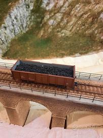 Acc. plastici ferrov. : carico carbone carro E