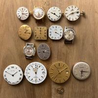 lotto di movimenti orologi Omega 620 Roamer Enicar