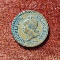 moneta francese 1 c. 1848