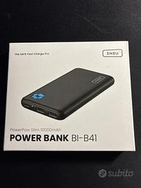 INIU Power Bank 10.000mAh Ultra Sottile -Nuovo