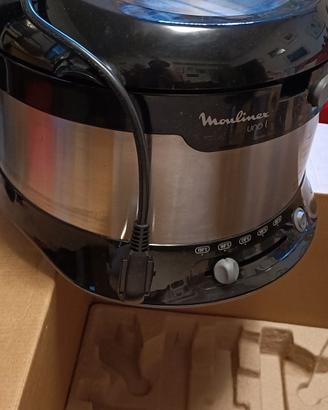 friggitrice Moulinex, 2.1 litri, usata due volte, 