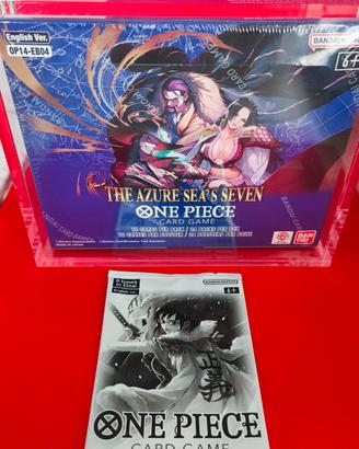 One Piece op-14 -Box Azure Sea's Seven- Promo eng