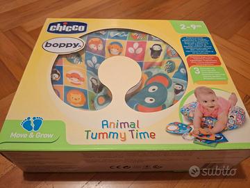 Cuscino Chicco Boppy Animal Tummy Time Primi Mesi 