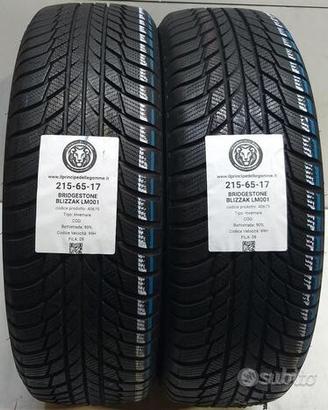 2 gomme 215 65 17 bridgestone a40679