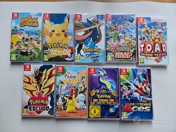 Giochi per Nintendo switch pokemon mario