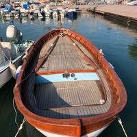 Gozzo ligure in legno
