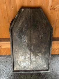 Tavola antica da casera per stagionatura formaggi