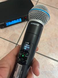 Microfoni Shure sldx4 in metallo con capsula