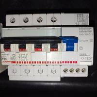 magnato termico differenziale salvavita 400v