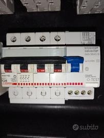 magnato termico differenziale salvavita 400v