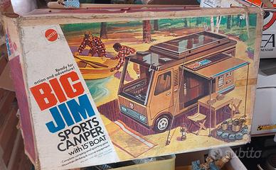 BIG JIM MATTEL CAMPER ANNI 70