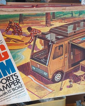 BIG JIM MATTEL CAMPER ANNI 70