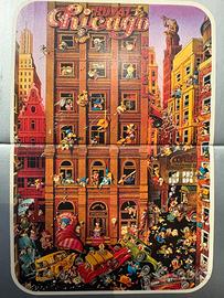 Puzzle Heye Chicago 1000 pezzi Mordillo