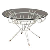 Tavolino in Ferro Battuto Anni 50 - 1950 - 1959