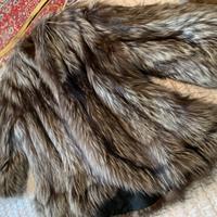 Giacca di volpe argentata
