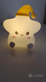 luce notturna a stella che cambia colore 