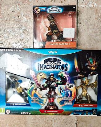 lotto skylander imaginator starter WiiU + Barbella