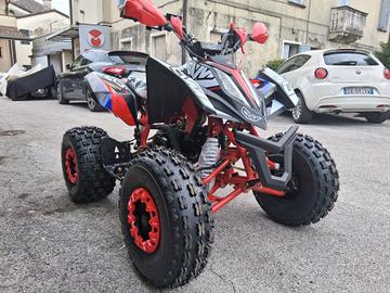 QUAD FALCON 125 cc R8 NERO/ROSSO