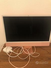 imac 2021 M1 rosa/rosso
