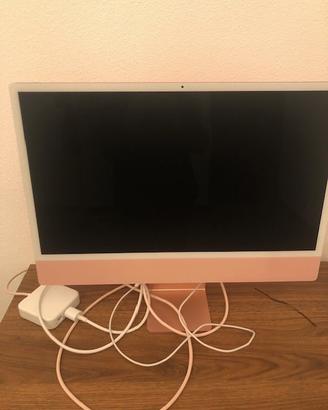 imac 2021 M1 rosa/rosso