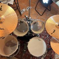 batteria “tornado by mapex” e piatti zildjian