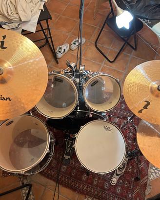 batteria “tornado by mapex” e piatti zildjian