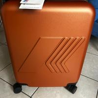 Valigia K-way  trolley Eudoxie logo